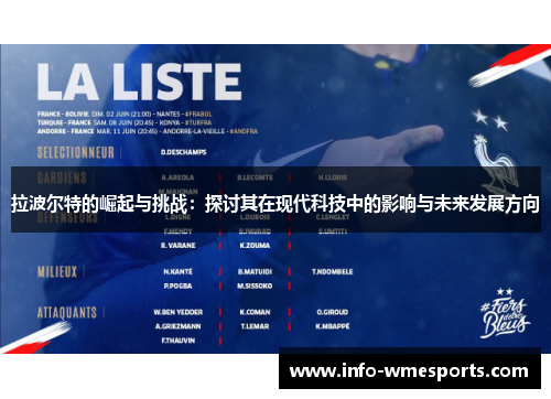 拉波尔特的崛起与挑战：探讨其在现代科技中的影响与未来发展方向